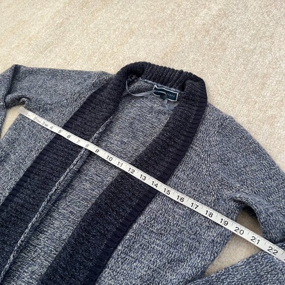 Karen Scott Blue Open Front Cardigan Sweater S - Picture 6 of 8